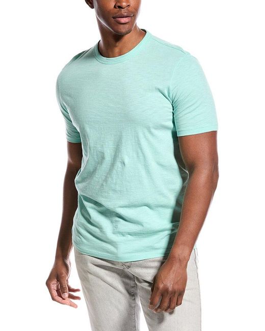 Theory Blue Essential T-shirt for men