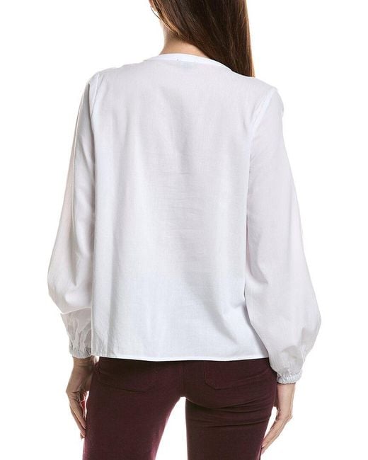 Splendid White Vera Blouse