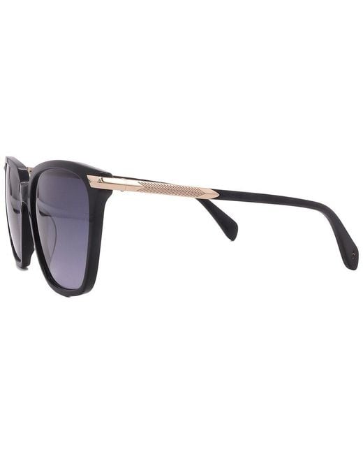 Rag & Bone Blue Rnb1066/S 55Mm Sunglasses