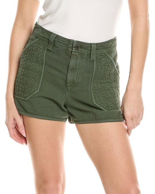 Zadig & Voltaire Green Twill Bermuda Short