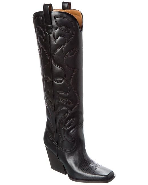 Stella McCartney Black Dnu Pack Cowboy Boot