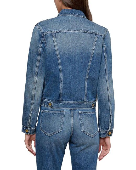 L'Agence Blue Celine Jacket