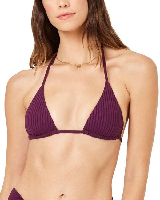 LSPACE Purple Sofia Top