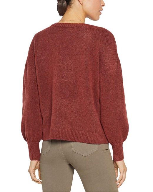 NYDJ Red V-neck Sweater