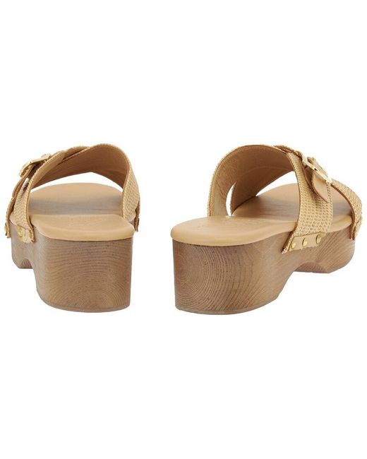 Ancient Greek Sandals Natural Marilisa Clog