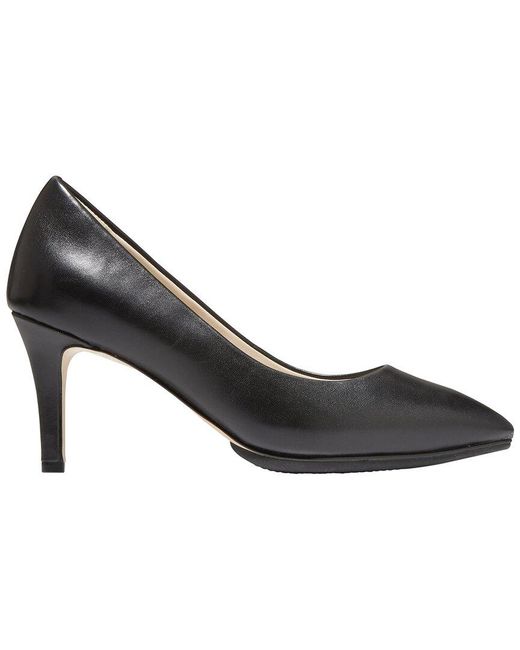 Cole Haan Black Grand Ambition Leather Pump