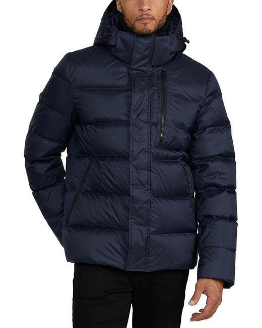 Pajar Blue Jericho Puffer Coat for men