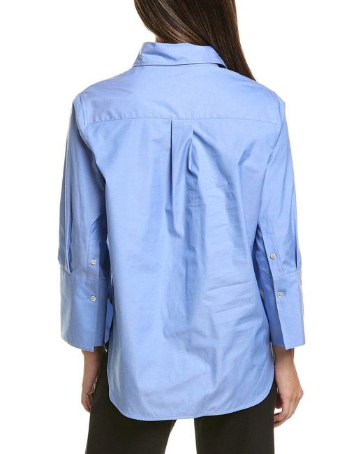 FFORME Blue Nico Petite Shirt