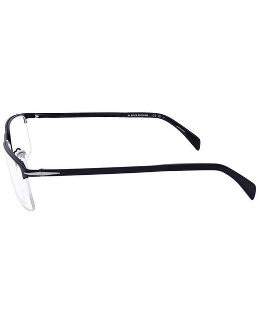 David Beckham White 58Mm Optical Frames