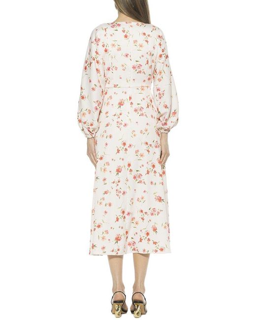 Alexia Admor Natural Constance Fit & Flare Dress