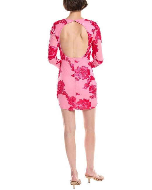 Madison Miles Pink Mini Dress