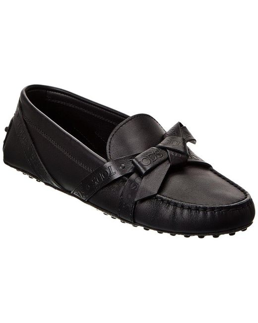 Tod's Black Gommini Leather Loafer
