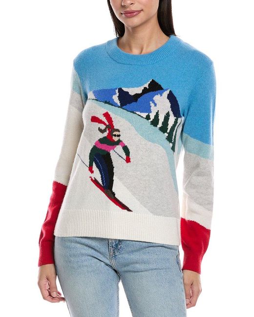 Faherty Brand Blue Mountain Coaster Wool-blend Sweater