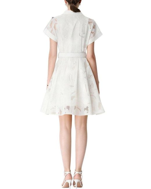 DZA White Mini Dress