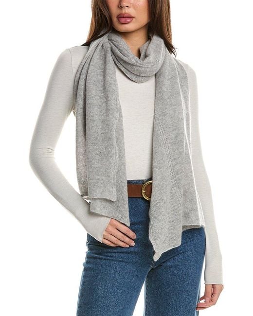 Portolano Blue Lightweight Cashmere Wrap