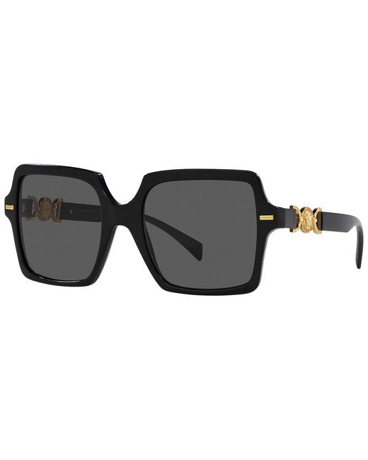 Versace Black Ve4441 55mm Sunglasses