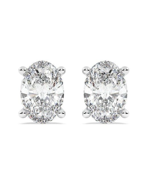 Lab Grown Diamonds White 14K 2.00 Ct. Tw. Lab-Grown Diamond Earrings