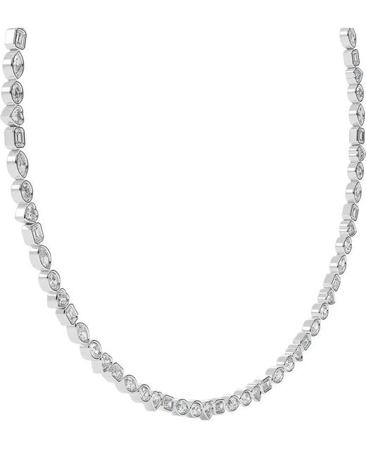 VOWE Natural 14K 7.00 Ct. Tw. Lab-Grown Diamond Necklace