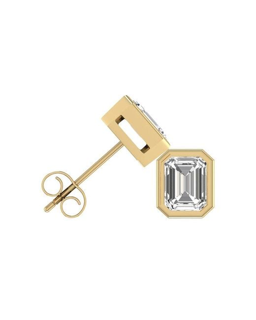 Lab Grown Diamonds White 14k 0.25 Ct. Tw. Lab Grown Diamond Earrings