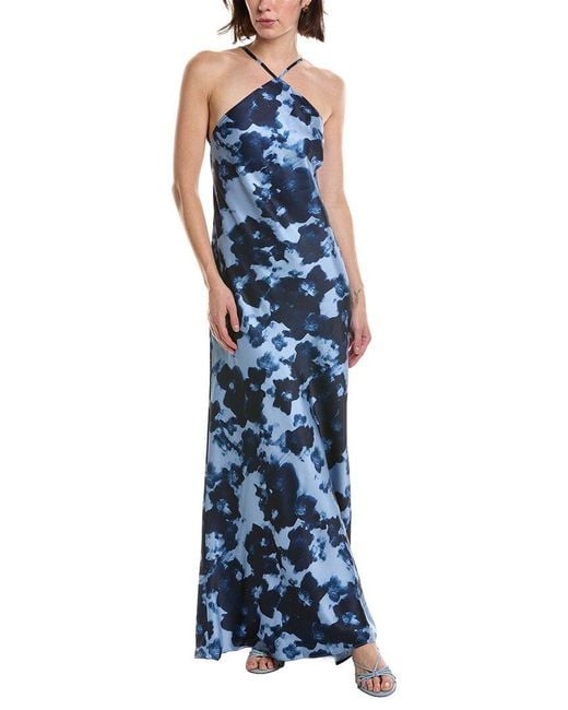 Nia Blue Kelton Maxi Dress