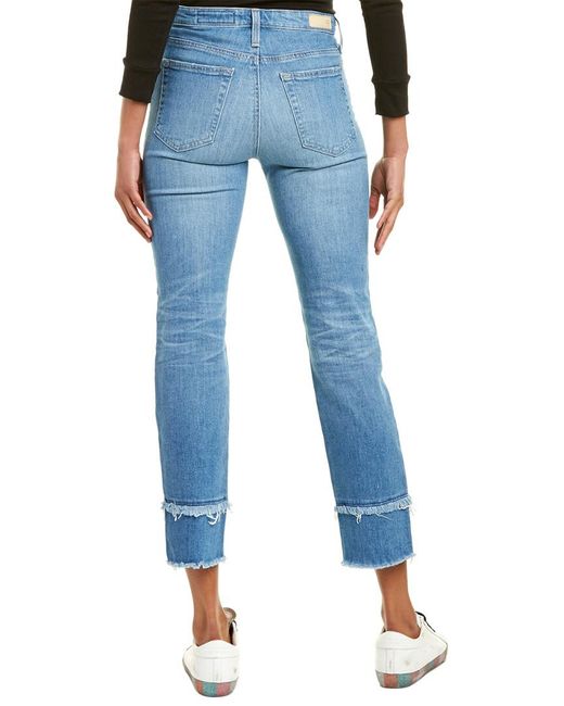 AG Jeans Isabelle 13 Years Awesome High-rise Straight Crop in Blue | Lyst
