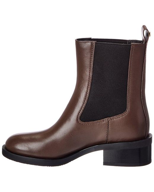 Stuart Weitzman Brown Sully Suede Chelsea Bootie
