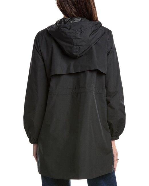 Save The Duck Black Raincoat