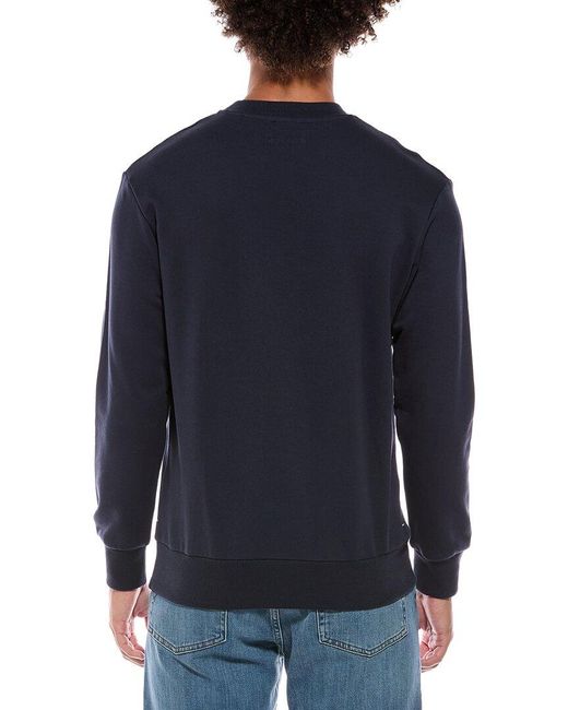 Gas Blue Crewneck Sweatshirt for men
