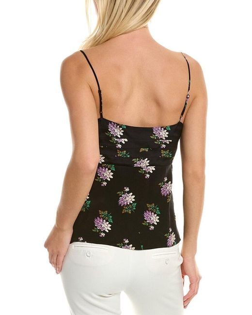 Black Iris Black The Millie Silk Cami