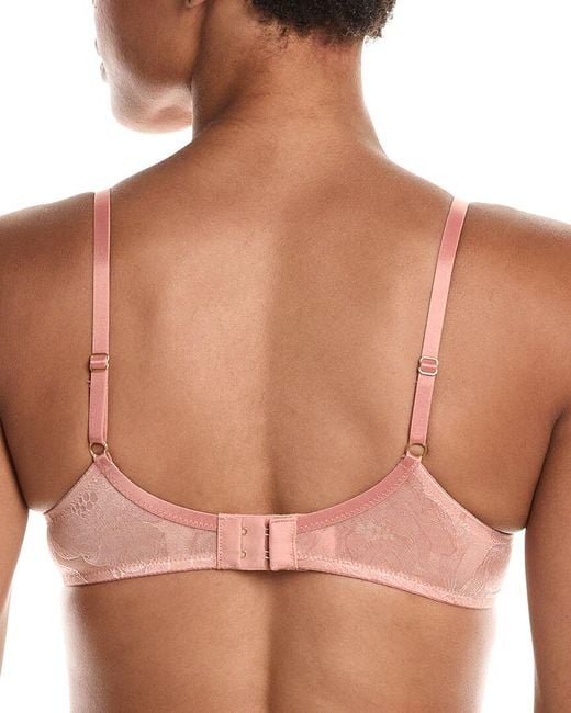 Hanro Brown Tina Floral Soft Cup Bra