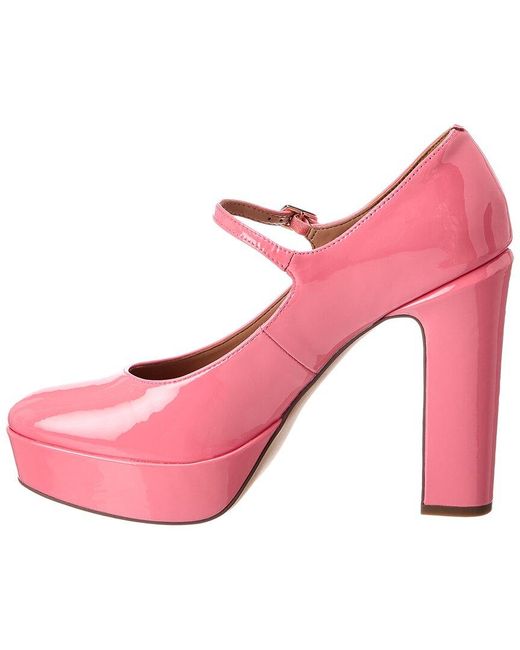 Linea Paolo Pink Isadora Leather Pump