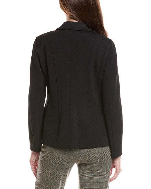 Lafayette 148 New York Black Two-pocket Jacket