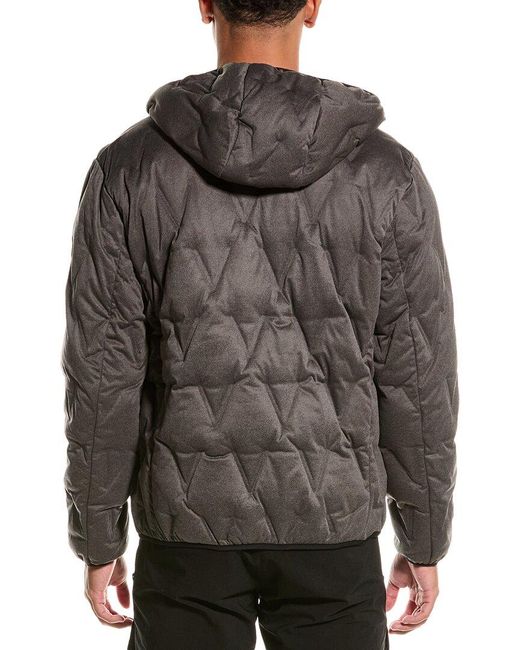 ARMANI EXCHANGE Quilted Down Jacket in Gray for Men Lyst