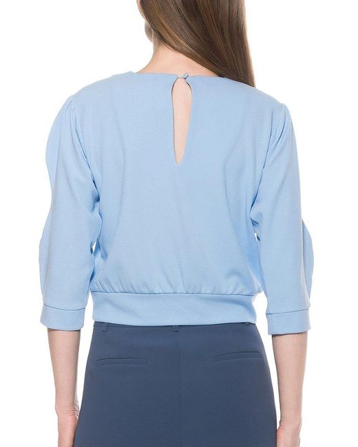Alexia Admor Blue Bebe Top