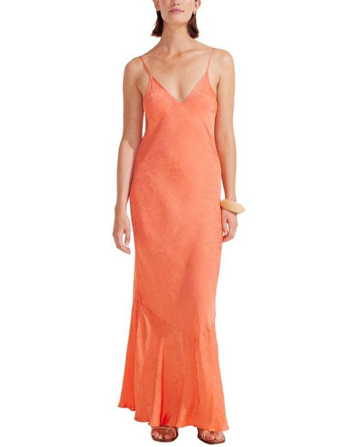Auguste Cleopatra Maxi Dress in Orange | Lyst Canada