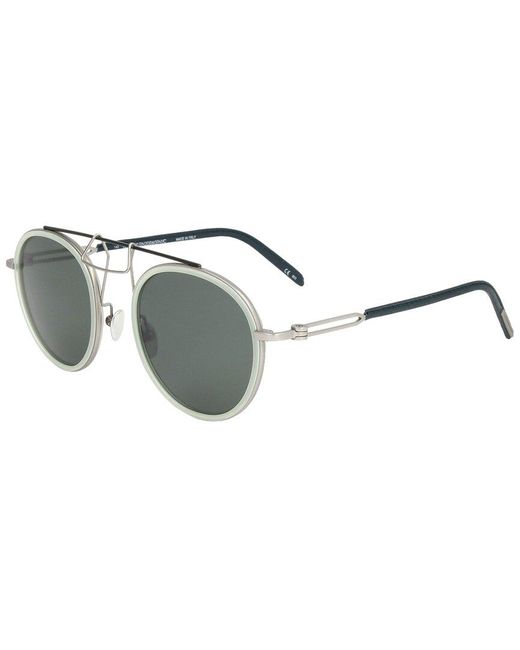 Calvin Klein Green Unisex Cknyc1870s 50mm Sunglasses