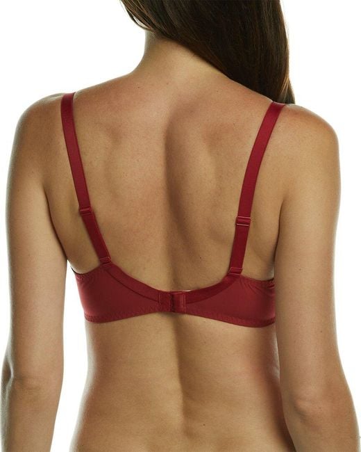 Simone Perele Red Simone Perele Saga Sheer Plunge Bra