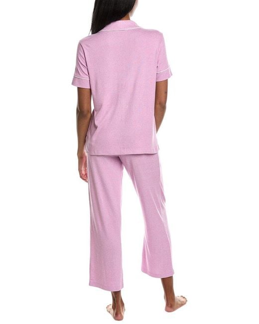 N Natori Pink Oasis Pajama Pant Set