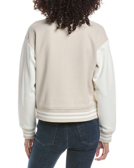 Bernardo Natural Ponte Varsity Jacket
