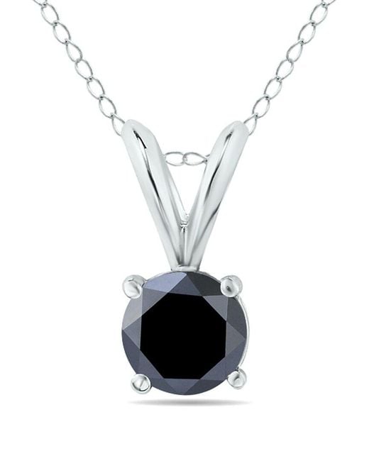 True Diamond White 14k 0.46 Ct. Tw. Diamond Solitaire Necklace