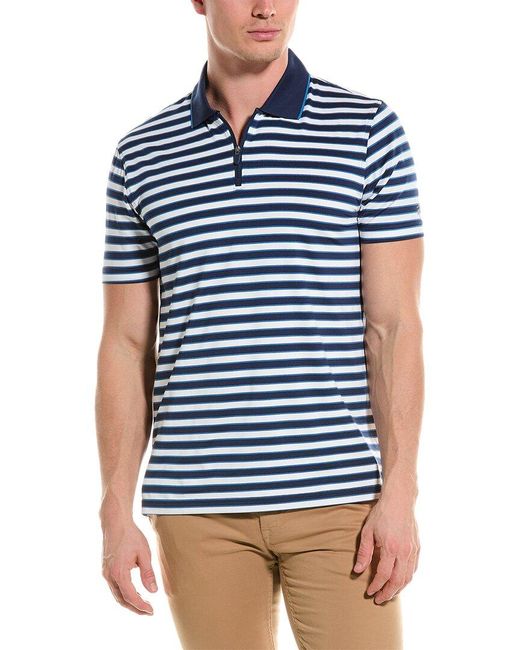 Brooks Brothers Blue Performance Series Golf Polo Shirt for men