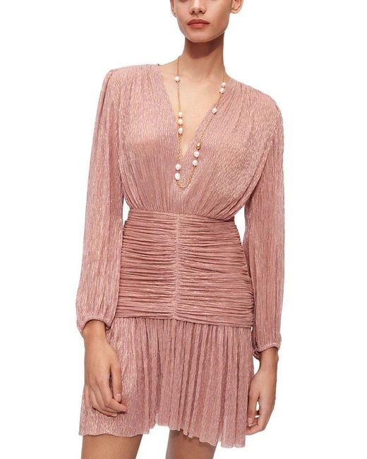 Maje Dress in Pink Lyst UK