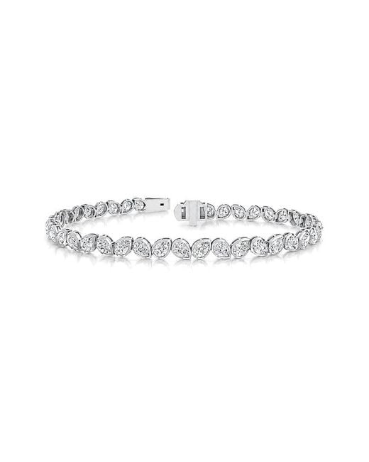 Lab Grown Diamonds White 14K 6.00 Ct. Tw. Lab-Grown Diamond Tennis Bracelet