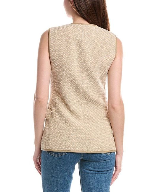 Rag & Bone Natural Bartlet Tweed Vest