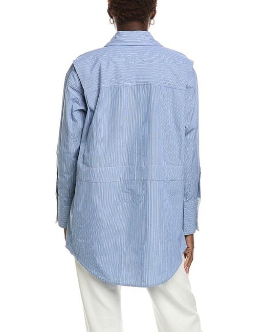 Co. Blue Overshirt