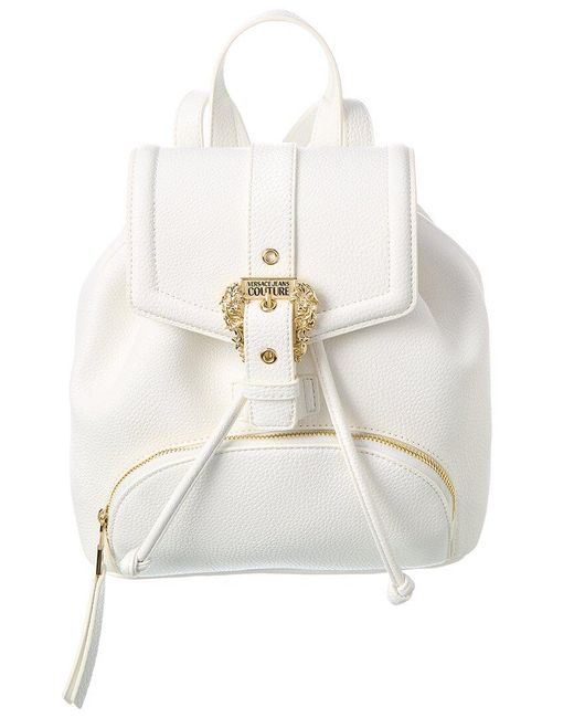 Versace Jeans Couture Couture Backpack in White | Lyst Canada
