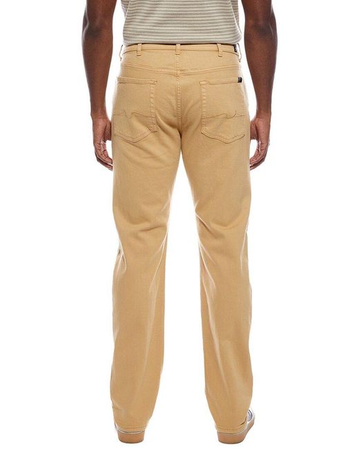7 For All Mankind Blue Slimmy Colored Army Slim Leg Jean for men