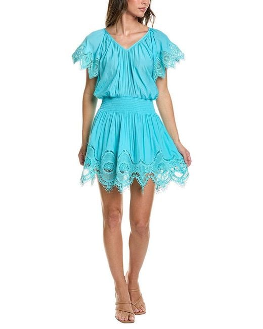 Ramy Brook Blue Arielle Mini Dress