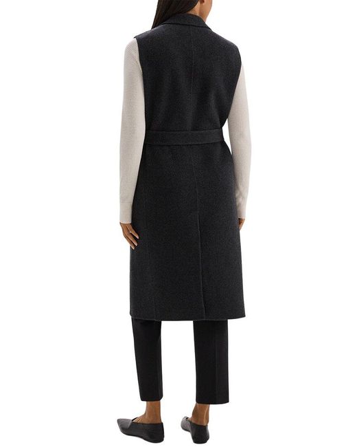 Theory Black Minimal Vest