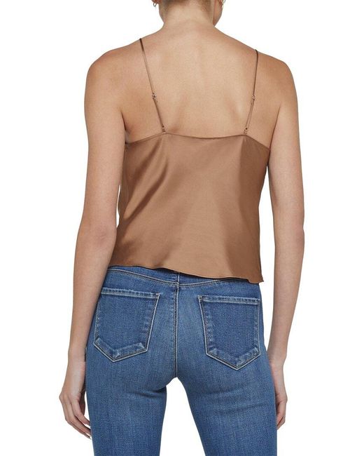 L'Agence Blue 'Agence Calista Tank Top